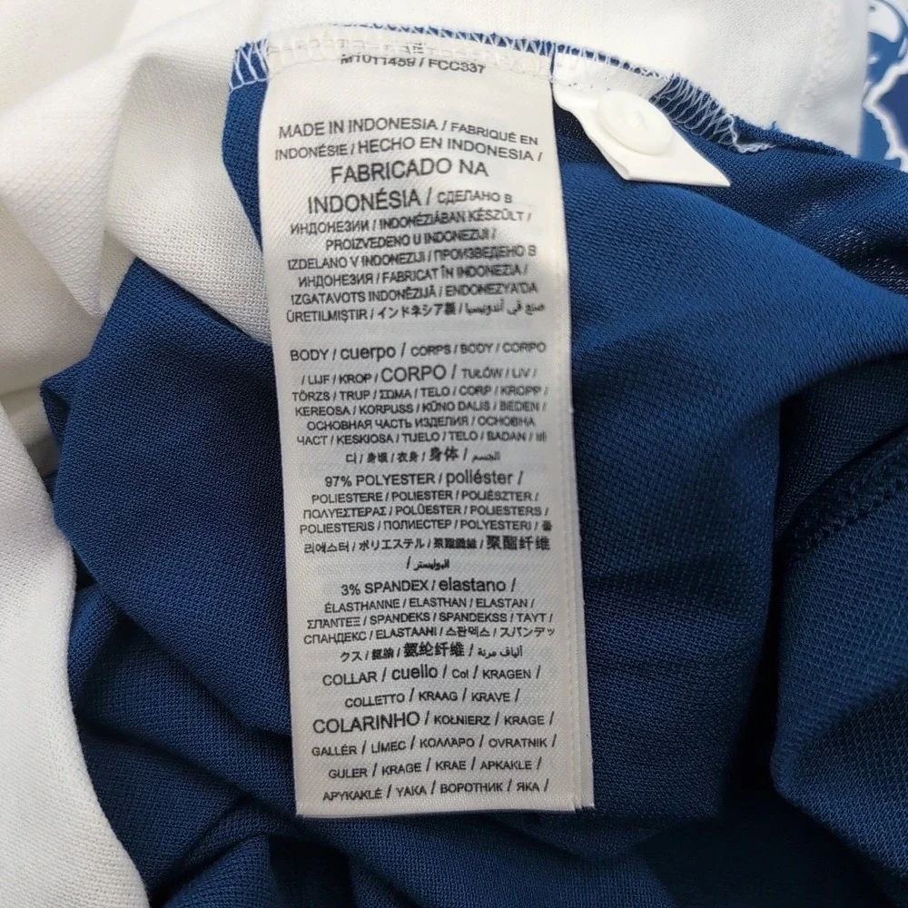Indianapolis Colts Nike Dri Fit Polo Shirt Mens XXL Throwback Rewind Logo